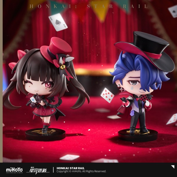 ミホヨ『崩壊：スターレイル』 無名の勲章シリーズ 景元・彦卿・サンポ・スパークル 精巧なドールサプライズエッグ